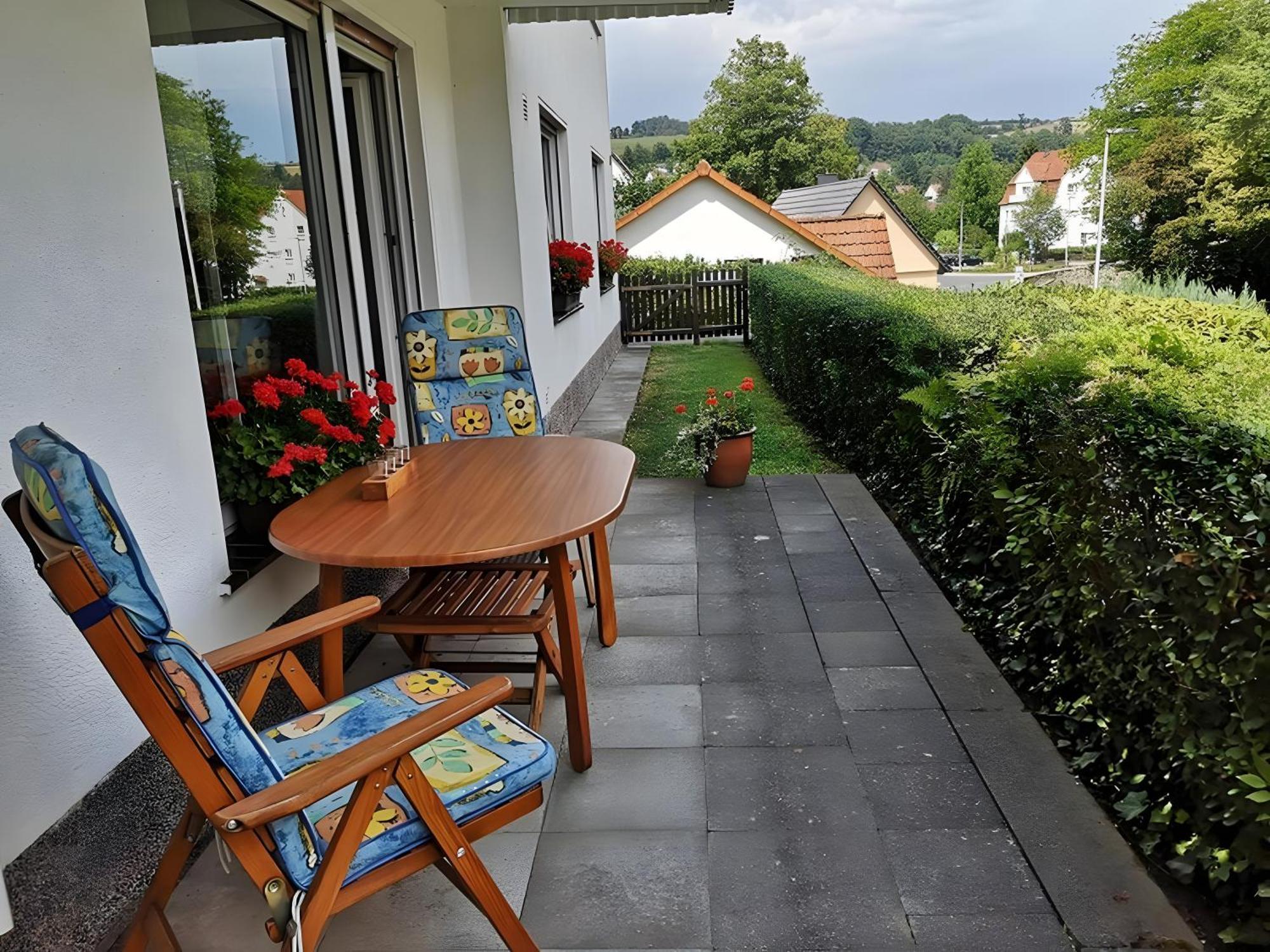Ferienwohnung Am Schlosspark Melsungen Exteriör bild
